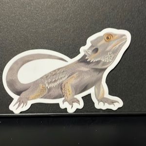 BEARDED DRAGON LIZARD STICKER